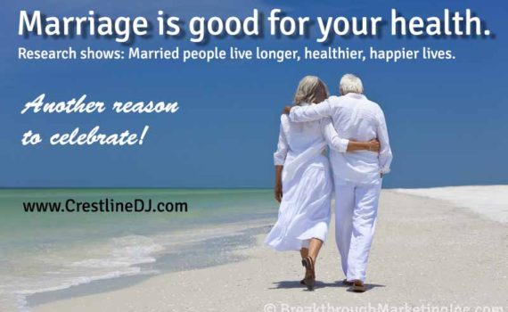 Marriage is good for your health