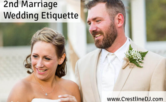 second marriage wedding etiquette